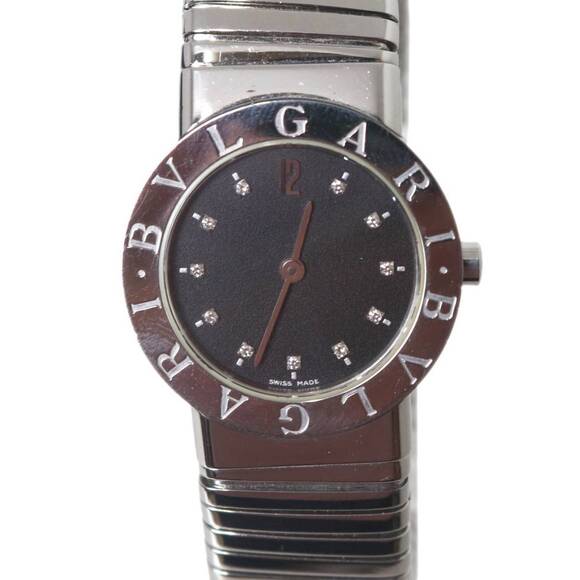 BVLGARI Tubogas Bangle Ladies Quartz Watch
